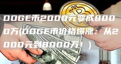 DOG币2000元变成8000万 - DOG币价格爆涨：从2000元到8000万！